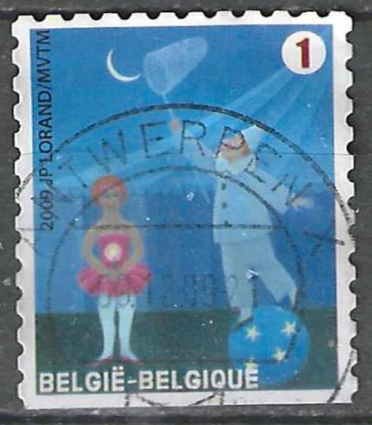 Belgie 2009 - Yvert 3915 /OBP 3934 - Het circus (ST), Postzegels en Munten, Postzegels | Europa | België, Gestempeld, Verzenden