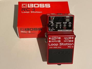 Boss RC-3 Loop Station effectpedaal disponible aux enchères