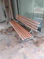 Tuinbank - bruine kleur, Ophalen, Gebruikt, Kunststof