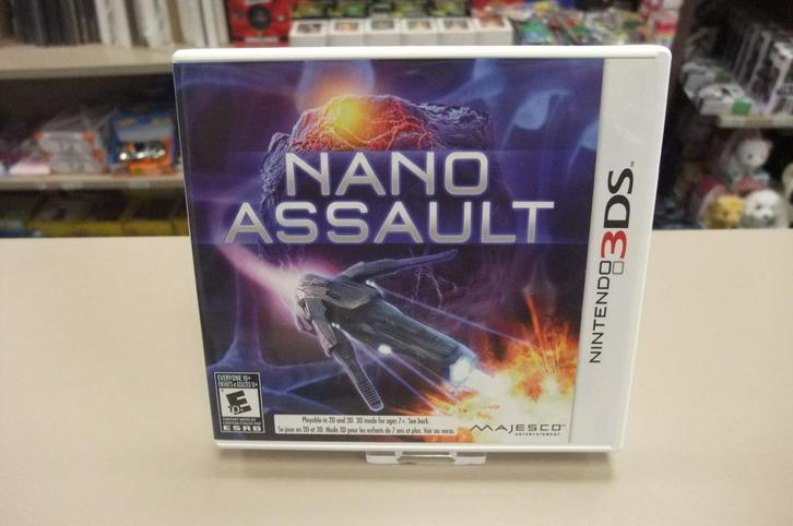 Nano Assault (cib) usa 3ds, Games en Spelcomputers, Games | Nintendo 2DS en 3DS, Gebruikt, Shooter, 1 speler, Vanaf 12 jaar, Ophalen of Verzenden