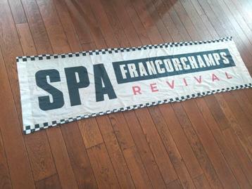Drapeau Spa Francorchamps Revival. 200x60cm.