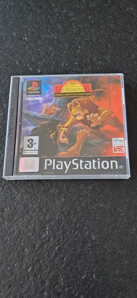 PS1 Disney's The Lion King Simba's Mighty Adventure cib, Games en Spelcomputers, Games | Sony PlayStation 1, Ophalen of Verzenden