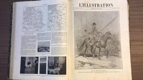 Verzameling tijdschriften L’ILLUSTRATION 1914, Verzamelen, Tijdschriften, Kranten en Knipsels, Tijdschrift, Voor 1920, Ophalen of Verzenden