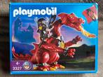 Playmobil nr. 3327 - Ridder/Rode Draak, Kinderen en Baby's, Speelgoed | Playmobil, Gebruikt, Complete set