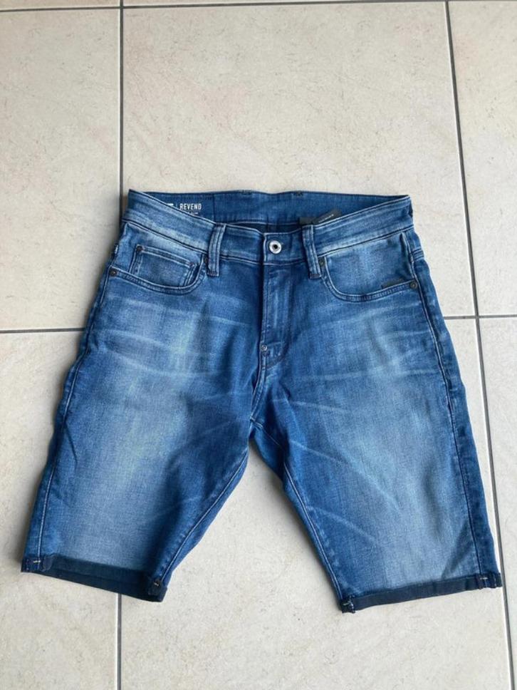 RAW Resend Super Slim Short maat 30 Nieuw, Kleding | Heren, Spijkerbroeken en Jeans, Nieuw, W32 (confectie 46) of kleiner, Blauw