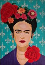 origineel en uniek schilderi Frida Kahlo, Verzenden