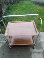 trolleytafel, Huis en Inrichting, Ophalen, 50 tot 100 cm, Vintage, Zo goed als nieuw