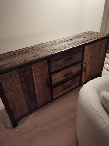 Industriële dressoir - railwood beschikbaar voor biedingen