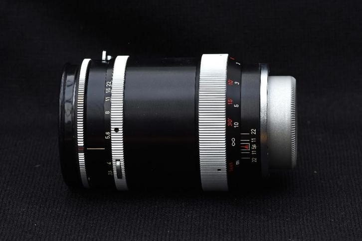 Contarex Tessar 3.5/115 + Zeiss Contarex balg, TV, Hi-fi & Vidéo, Appareils photo analogiques, Utilisé, Reflex miroir, Autres Marques