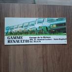 Gamme RENAULT '81, Enlèvement ou Envoi, Neuf, Renault