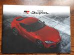 TOYOTA SUPRA 2019, Livres, Autos | Brochures & Magazines, Enlèvement ou Envoi, Toyota, Neuf