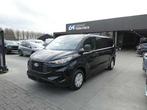 Ford Transit Custom 320L L2 2.0 TDCi 136pk Automaat 3pl, Auto's, Bestelwagens en Lichte vracht, Automaat, 1995 cc, Euro 6, Zwart