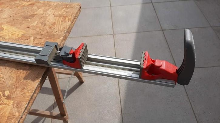 Klem zaagklem liniaalklem snelspanklem sergeant, Doe-het-zelf en Bouw, Gereedschap | Handgereedschap, Zo goed als nieuw, Ophalen