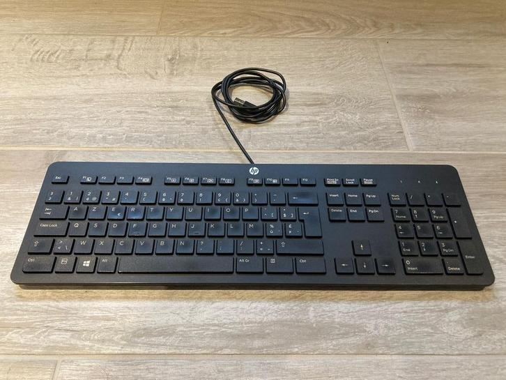 Toetsenbord HP SK-2120 met kabel (azerty), Computers en Software, Toetsenborden, Nieuw, Azerty, Bedraad, Multimediatoetsen, Ophalen of Verzenden