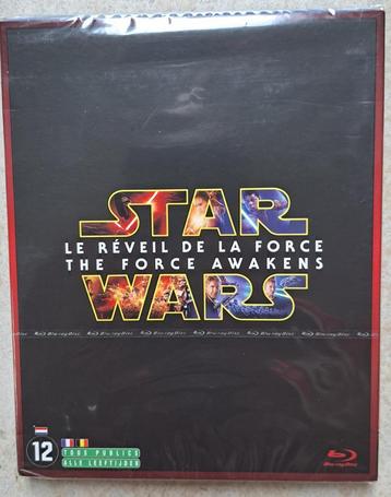 Blu-Ray(2) Star Wars the Force Awekens (angl,franç+st neerl) beschikbaar voor biedingen