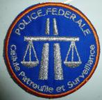 Badge Politie, Verzenden, Rijkswacht, Embleem of Badge