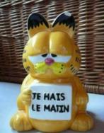 Tirelire Garfield je hais le matin, Animal, Autres matériaux, Utilisé, Enlèvement ou Envoi