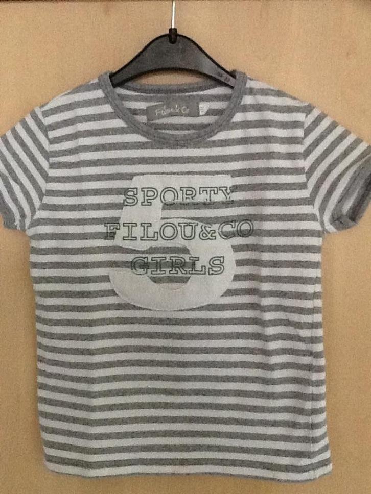 Tshirts, verschillende Merken.  maat 116.  Unisex., Kinderen en Baby's, Kinderkleding | Maat 116, Zo goed als nieuw, Jongen, Shirt of Longsleeve