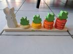 Houten stapeltorens wortels tellen Tender leaf toys, Ophalen, Zo goed als nieuw