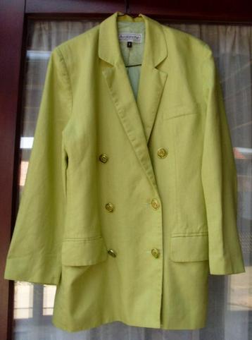 Groen-gele blazer/damesvest van Avalanche maat 38 beschikbaar voor biedingen