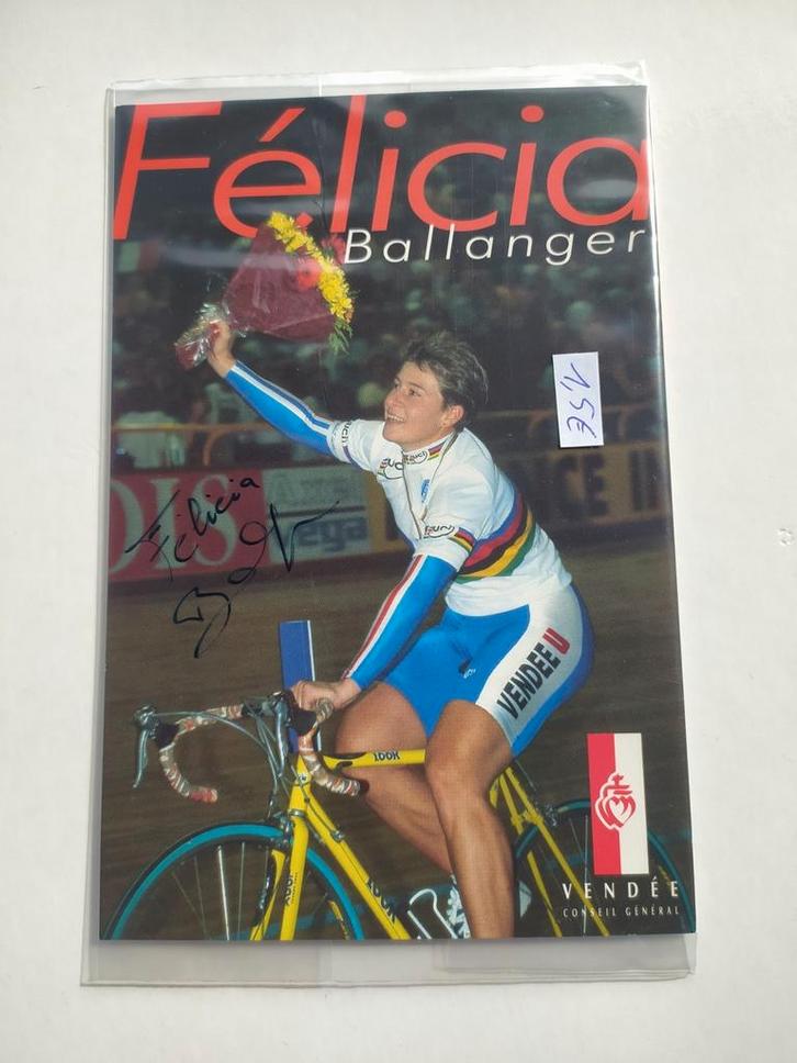 ballanger gesigneerd wereldkampioene, Collections, Cartes postales | Thème, Enlèvement ou Envoi