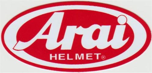 Arai Helmet sticker #10, Motoren, Accessoires | Stickers, Verzenden