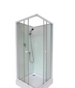 Complete douchecabine WHITE, Ophalen, Gebruikt, Glas