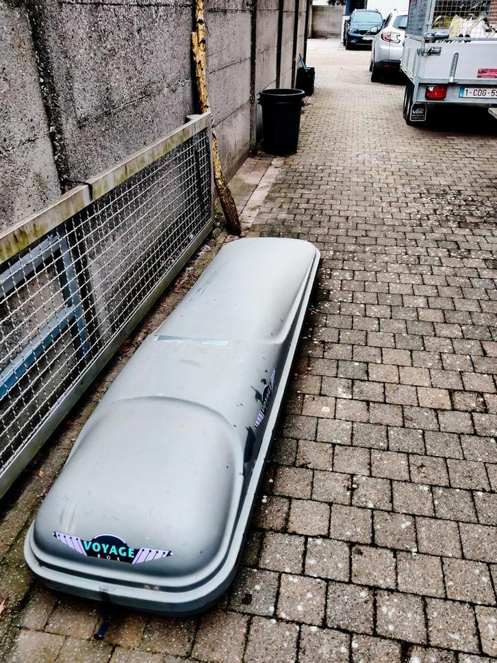 Dakkoffer lang formaat, Autos : Divers, Coffres de toit, Enlèvement