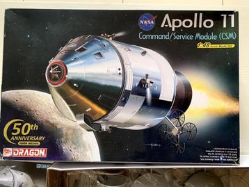 Nasa - 1:48 servicebesturingsmodule - Dragon-modellen beschikbaar voor biedingen