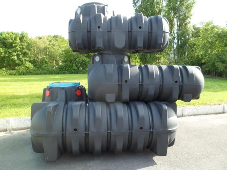 PVC regenwaterput 3.000 liter / Platin merk Graf, Tuin en Terras, Regentonnen, Nieuw, Kunststof, 150 liter of meer, Verzenden