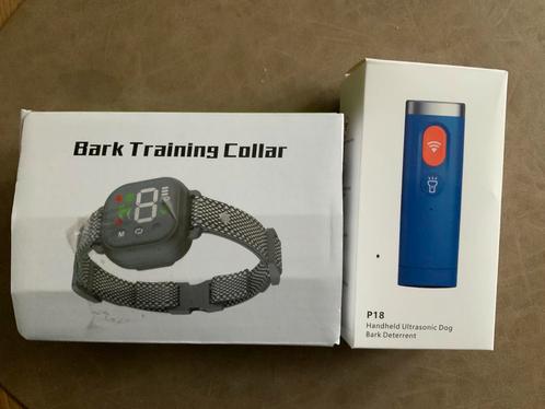 Trainingshalsband en ultrasone transmitter, Dieren en Toebehoren, Honden-accessoires, Nieuw, Ophalen