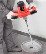 Bétonnière électrique 1500 watts 930 tr/min 6 vitesses, Enlèvement ou Envoi, Neuf