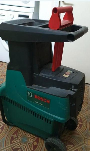 Broyeur de végétaux Bosch AXT 25 D, Enlèvement