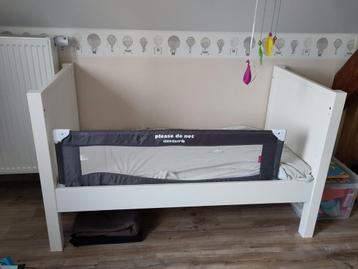 Bedhek - 120 Cm - Do Not Disturb - Grijs beschikbaar voor biedingen
