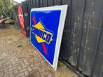 Mega SUNOCO reclamebord, Verzamelen, Ophalen, Gebruikt, Reclamebord
