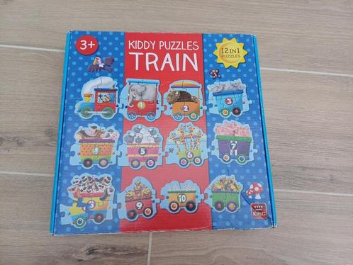puzzel trein, Kinderen en Baby's, Speelgoed | Kinderpuzzels, Zo goed als nieuw, 2 tot 4 jaar, 10 tot 50 stukjes, Ophalen