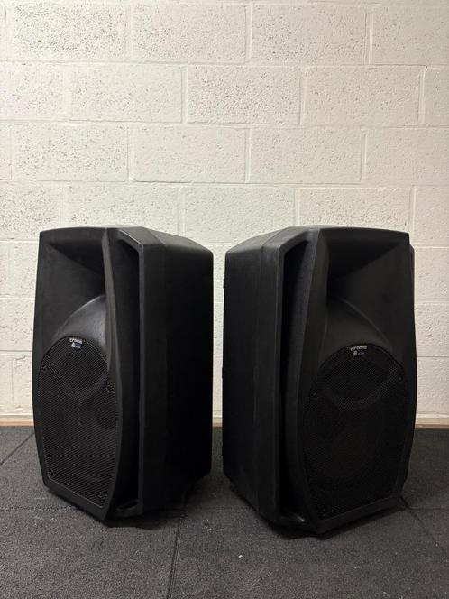 dB Technologies Cromo 12+ set van 2 12” speakers 600W, Audio, Tv en Foto, Luidsprekerboxen, Gebruikt, Front, Rear of Stereo speakers