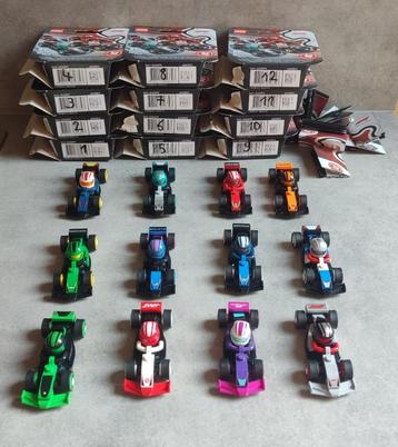 lego 71049 F1 raceauto's volledige collectie beschikbaar voor biedingen