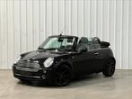 - Mini Cooper Cabrio - 1.6 Benzine - 147000km - Airco -Navi, Auto's, Voorwielaandrijving, 4 zetels, Zwart, 4 cilinders