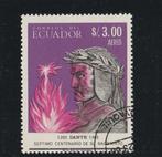 LOSSE  ZEGEL  ECUADOR -  Dante, Timbres & Monnaies, Timbres | Timbres thématiques, Autres thèmes, Affranchi, Envoi