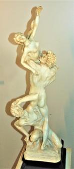 Grande statue et son socle en ivoirine, Maison & Meubles, Enlèvement