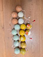 Kerstballen Dille & Kamille papier maché 17 stuks, Enlèvement, Utilisé