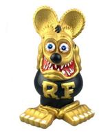 Rat Fink gold beeld verzamel decoratie mancave beelden, Verzamelen, Ophalen of Verzenden, Gebruikt, Overige typen