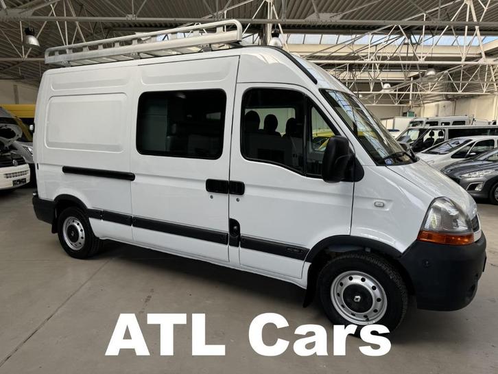 RENAULT MASTER 2.5D | DUBBELE CABINE | 6+1 PERS | 1STE EIG, Auto's, Bestelwagens en Lichte vracht, Bedrijf, Te koop, Used 1. Bestelwagens met ervaring.