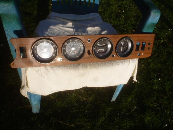 SiMCA 1100 special /GLS: toonbank, cpt-tours en horloge/VEGL, Auto-onderdelen, Dashboard en Schakelaars, Gebruikt, Verzenden