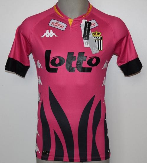 Charleroi RCSC Loto Kappa Fujitsu QNT (M), Collections, Articles de Sport & Football, Neuf, Maillot, Envoi