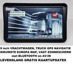 9' XXL Camper, Truck GPS Europa Map.Levenslang Gratis Update, Enlèvement ou Envoi, Neuf