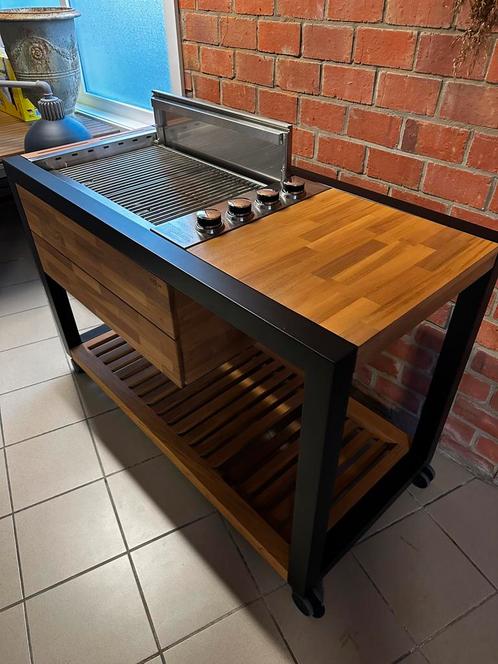 Indu+ Gazzboy buitenkeuken gasbarbecue, Tuin en Terras, Buitenkeukens, Nieuw, Gas, Vrijstaand, Ophalen