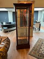 Engelse vitrine kast mahonie 1900 antiek, Antiek en Kunst, Antiek | Meubels | Kasten, Ophalen