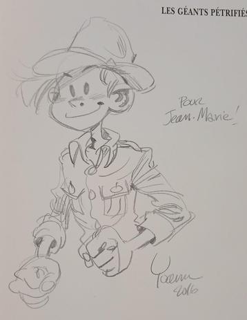 BD Spirou et Fantasio 1 géants pétrifiés EO Dédicacé Yoann beschikbaar voor biedingen